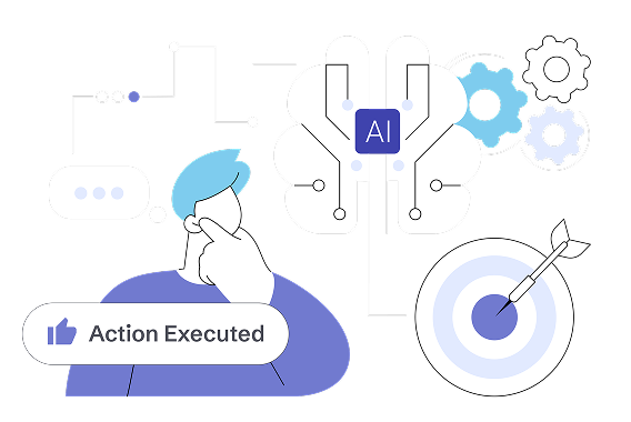 Davra agentic AI detection to dispatch illustration