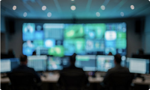Operations team using AI-powered dispatch and work order management